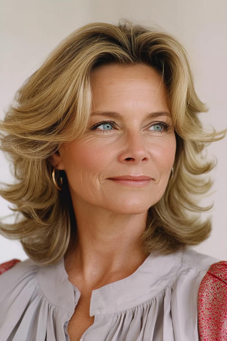 Timeless Layered Hair Elegance
