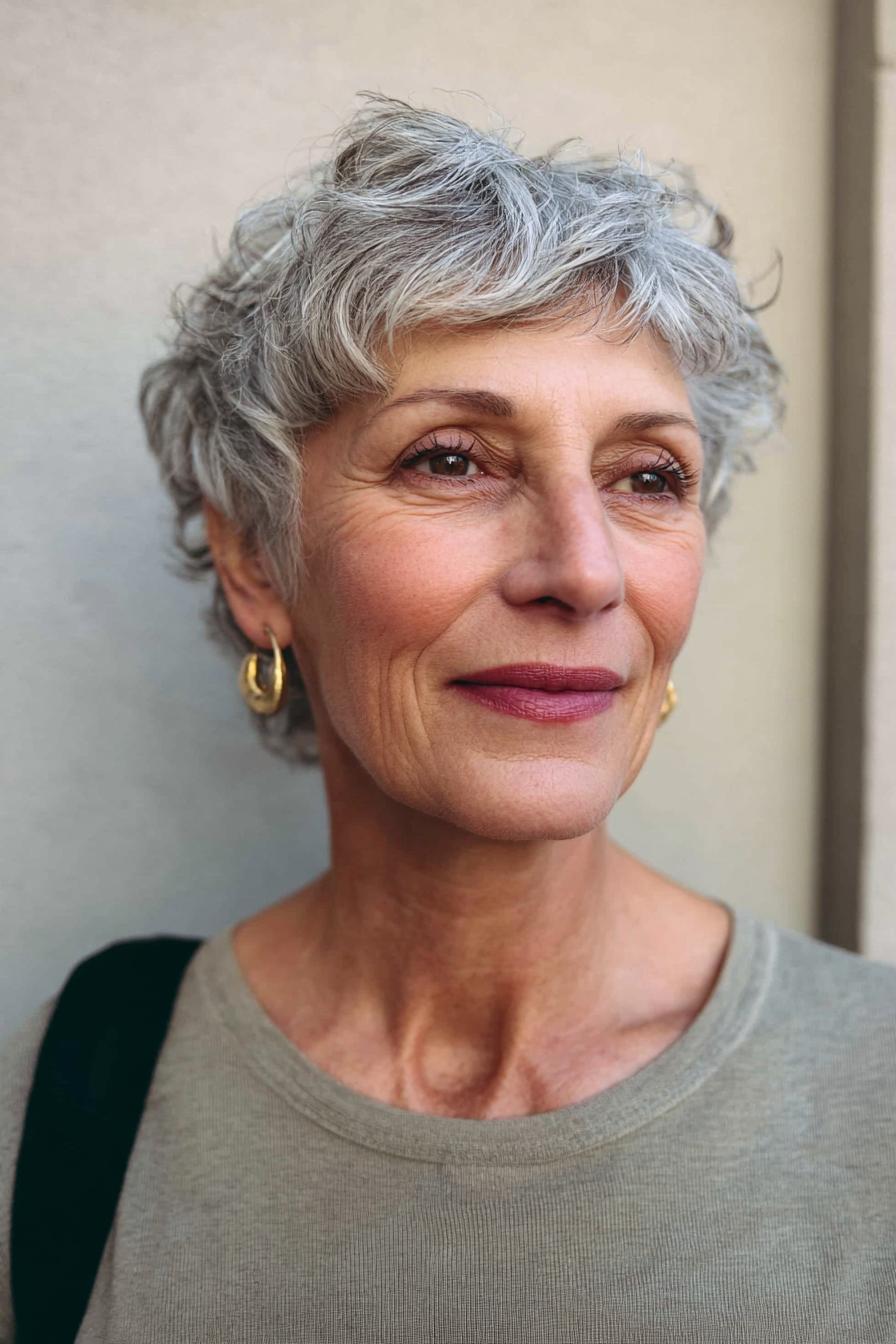 Timeless Silver-Gray Elegance