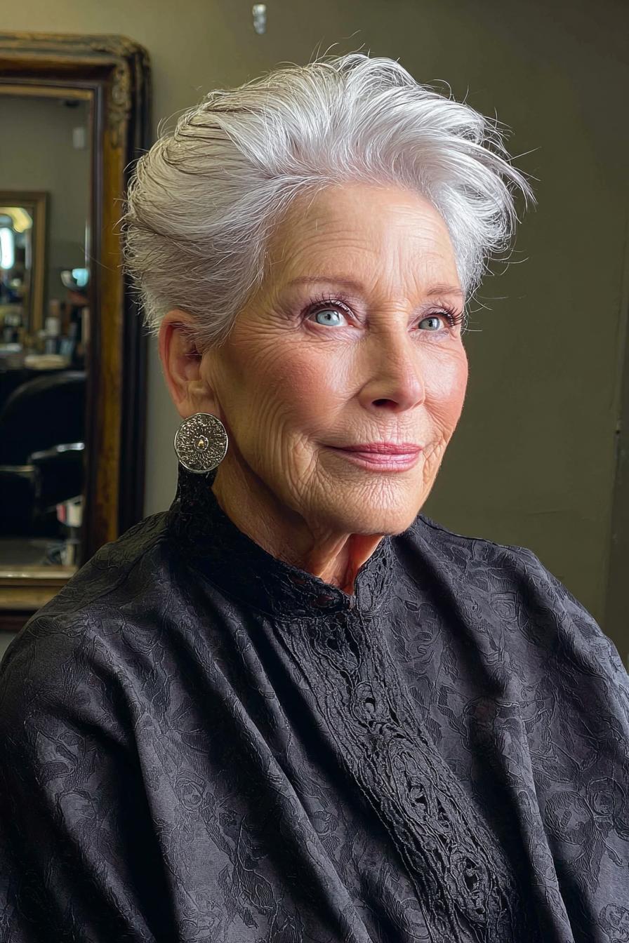 Chic Textured Pixie Cut