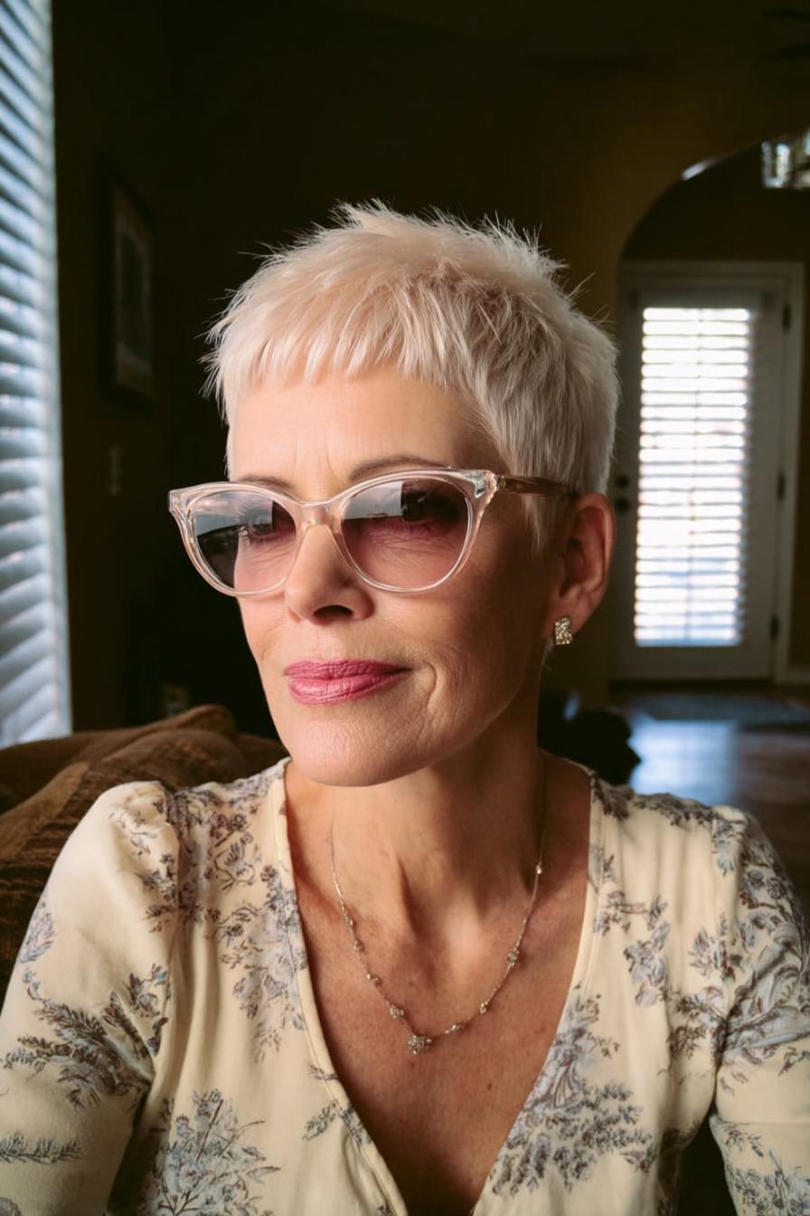 Chic Textured Pixie Cut