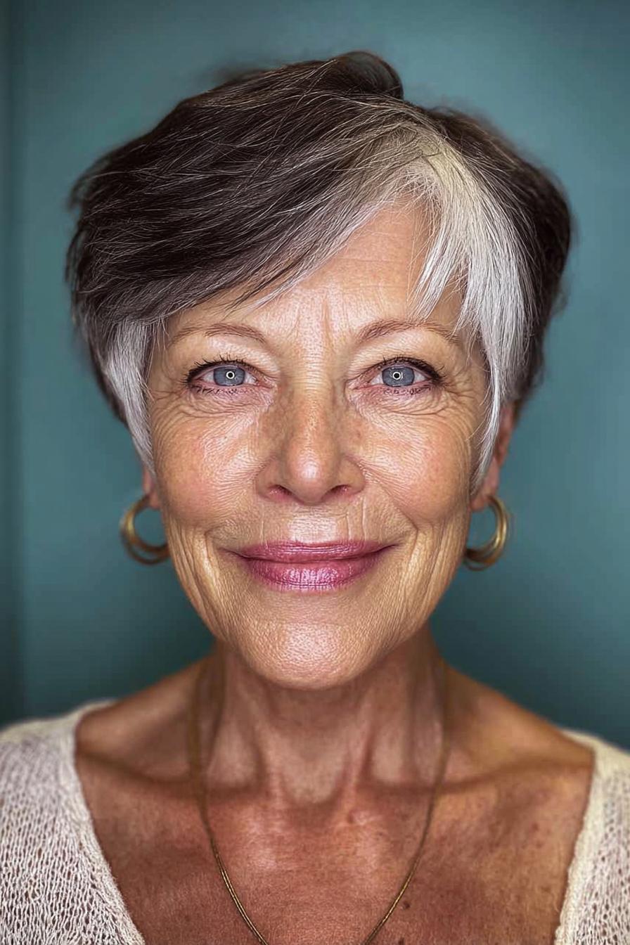 Chic Two-Tone Pixie