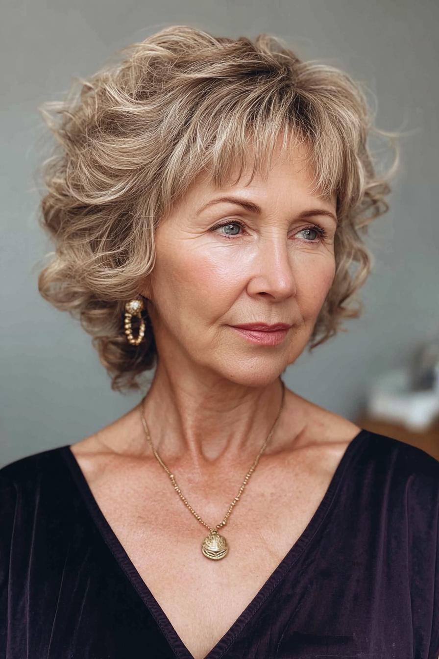 Elegant Curly Look