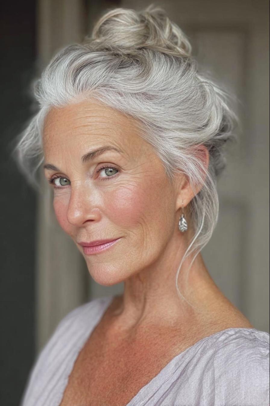 Elegant Silver Gray Beauty