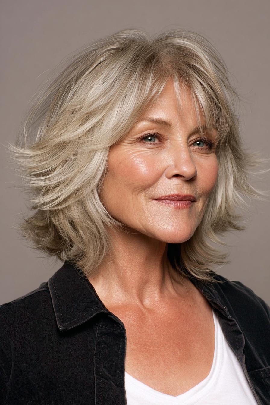 Fresh Layered Haircut Look