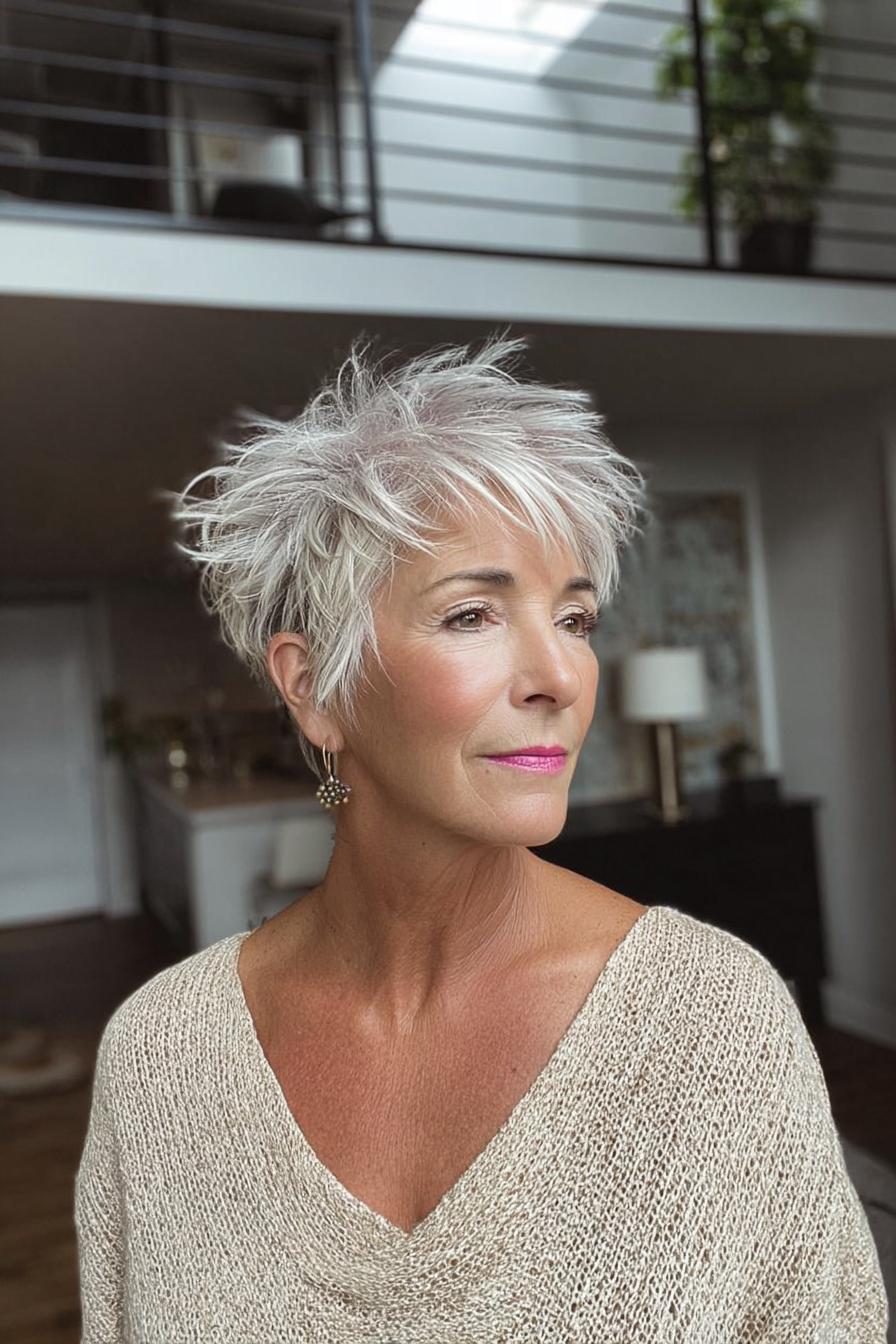 Fresh Textured Pixie Vibes
