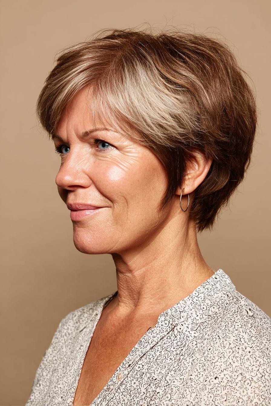 Layered Pixie Hair Goals