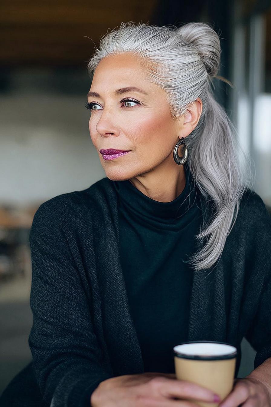 Silver Elegance in Motion