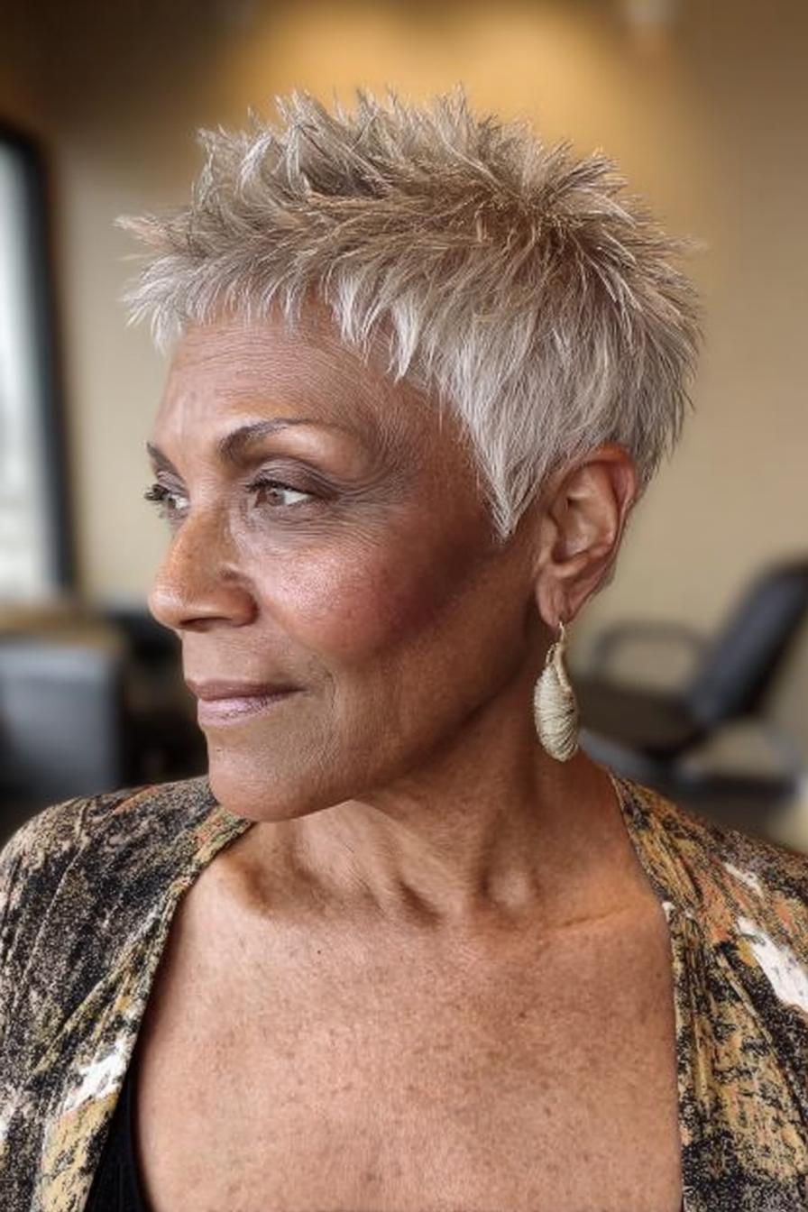 Silver Strands Bold Style
