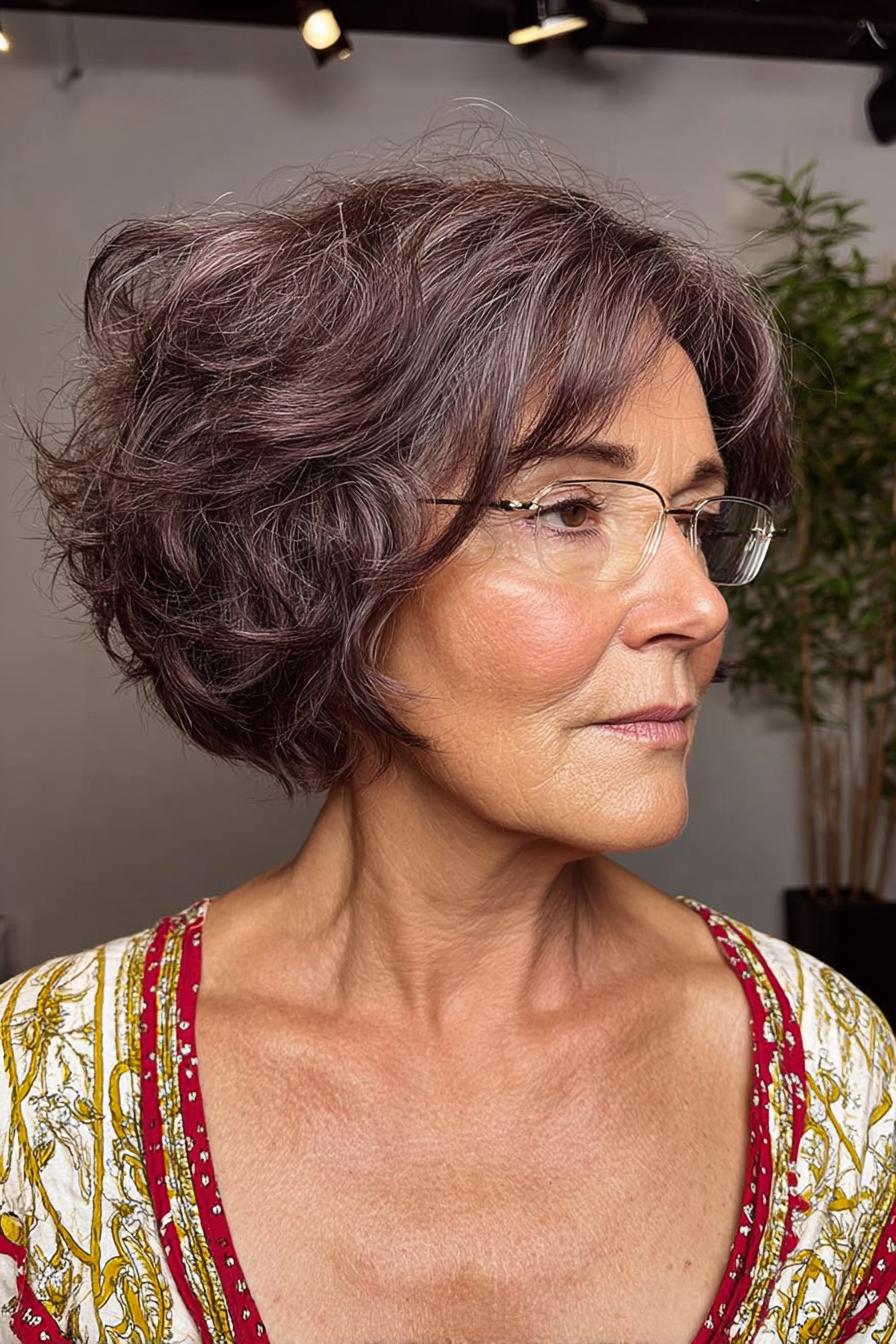 Textured Waves Bob Style