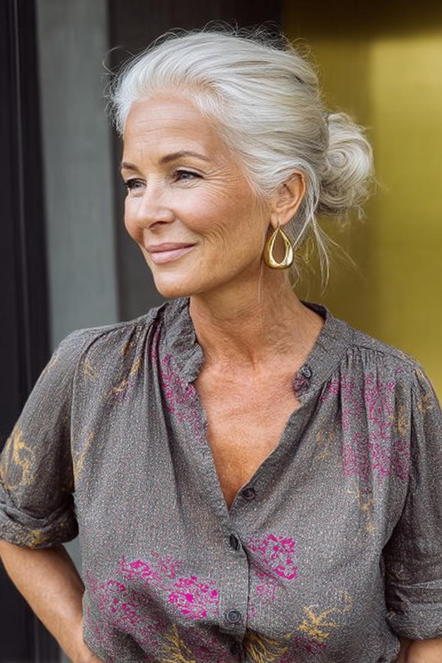 Timeless Graceful Silver Beauty