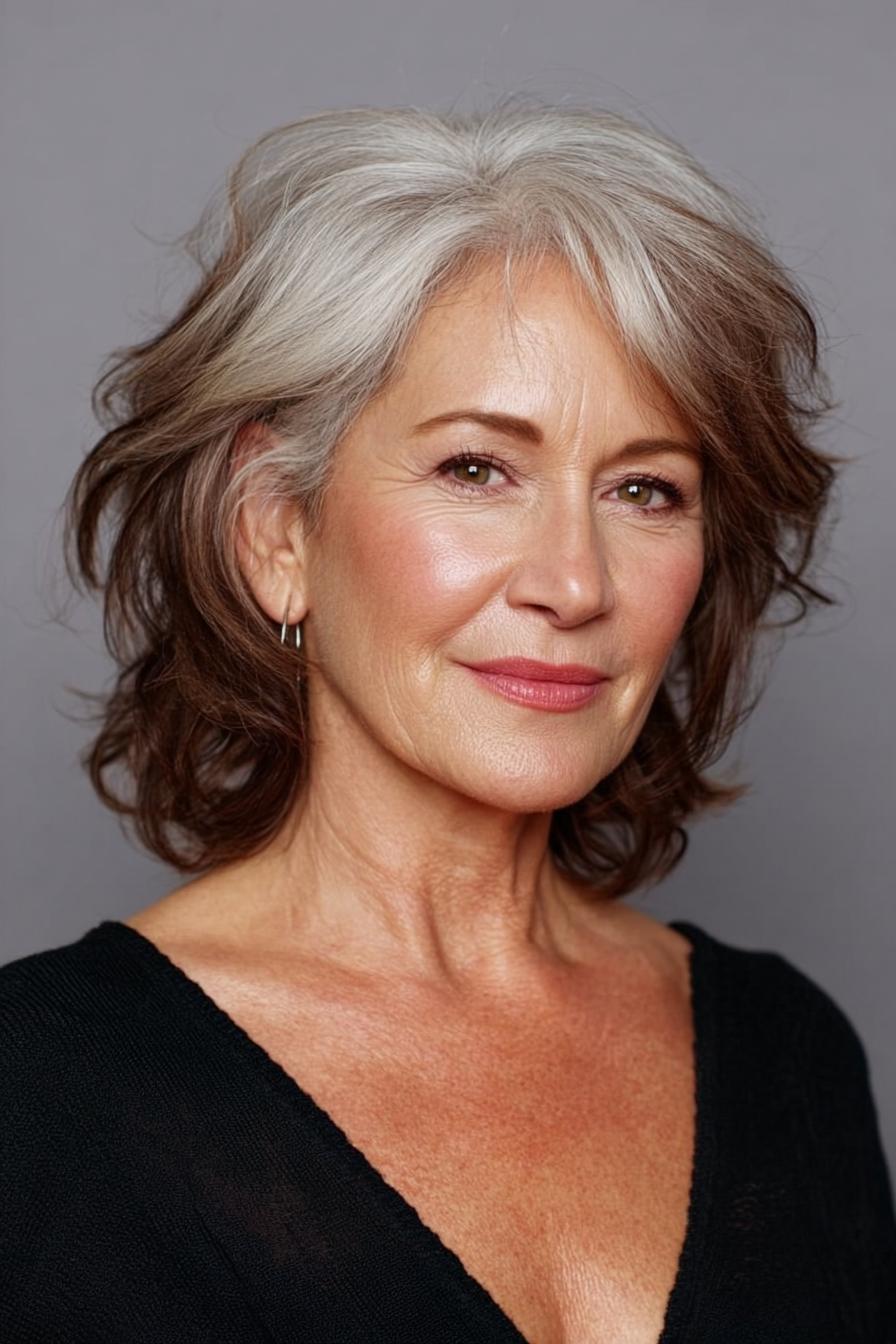 Timeless Silvery Layered Beauty