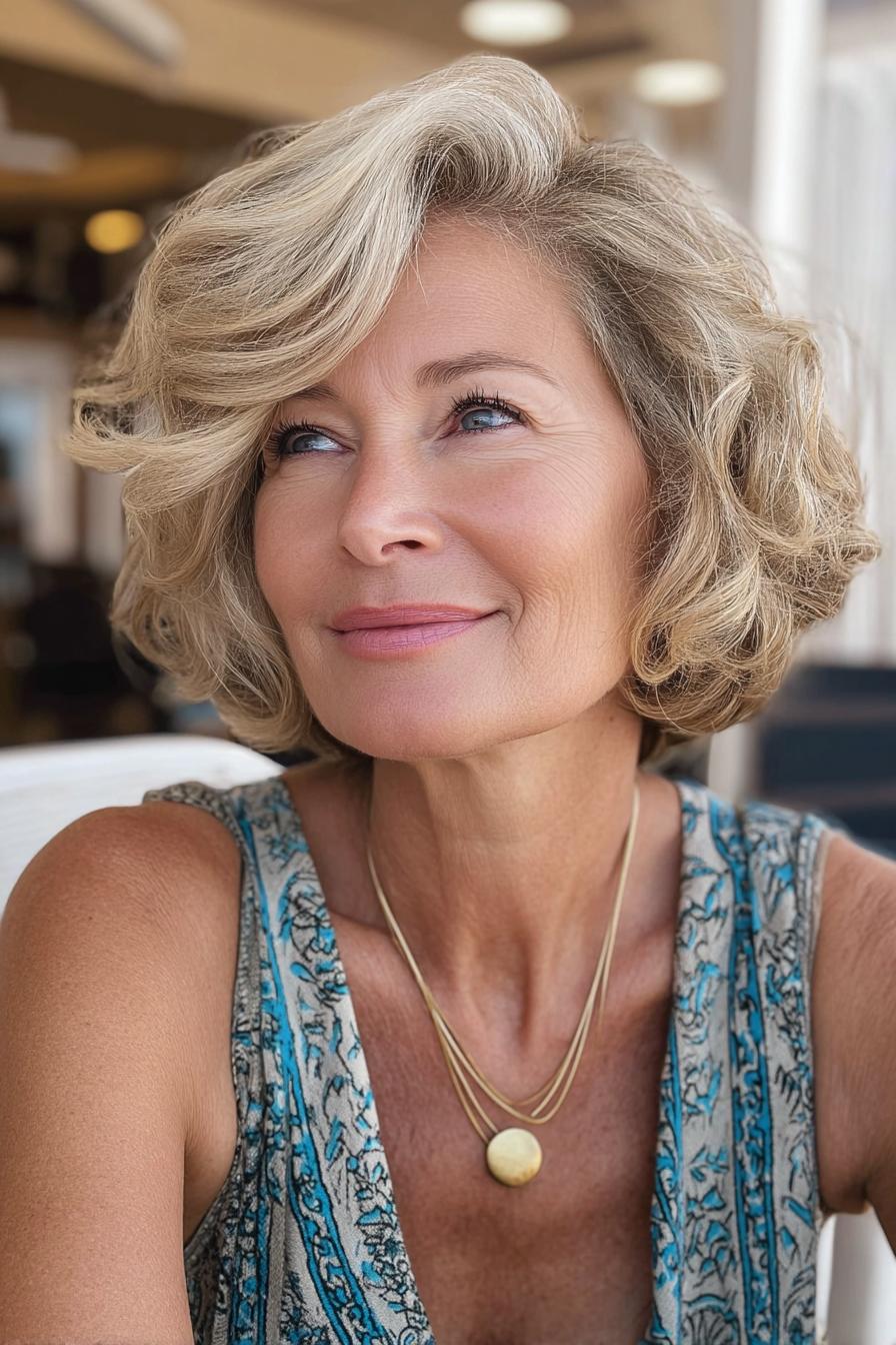 Blonde Waves Classic Elegance