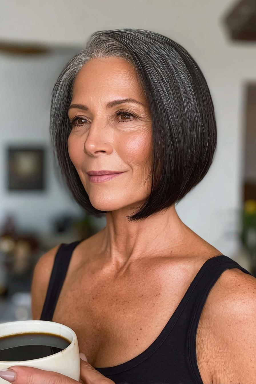 Chic Gray Bob