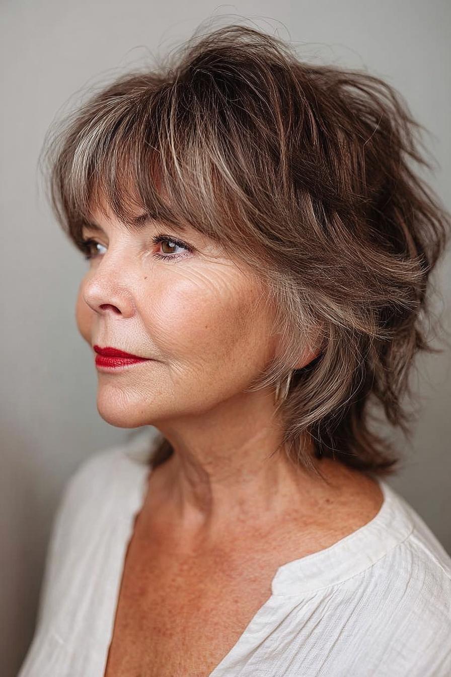 Chic Shag Haircut