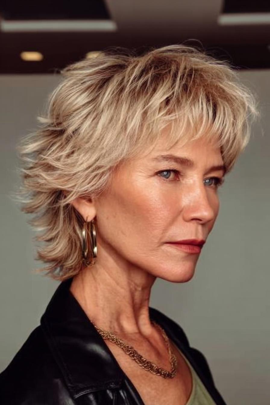 Chic Textured Shag Style