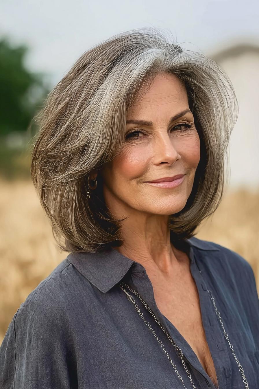 Graceful Timeless Gray Layers