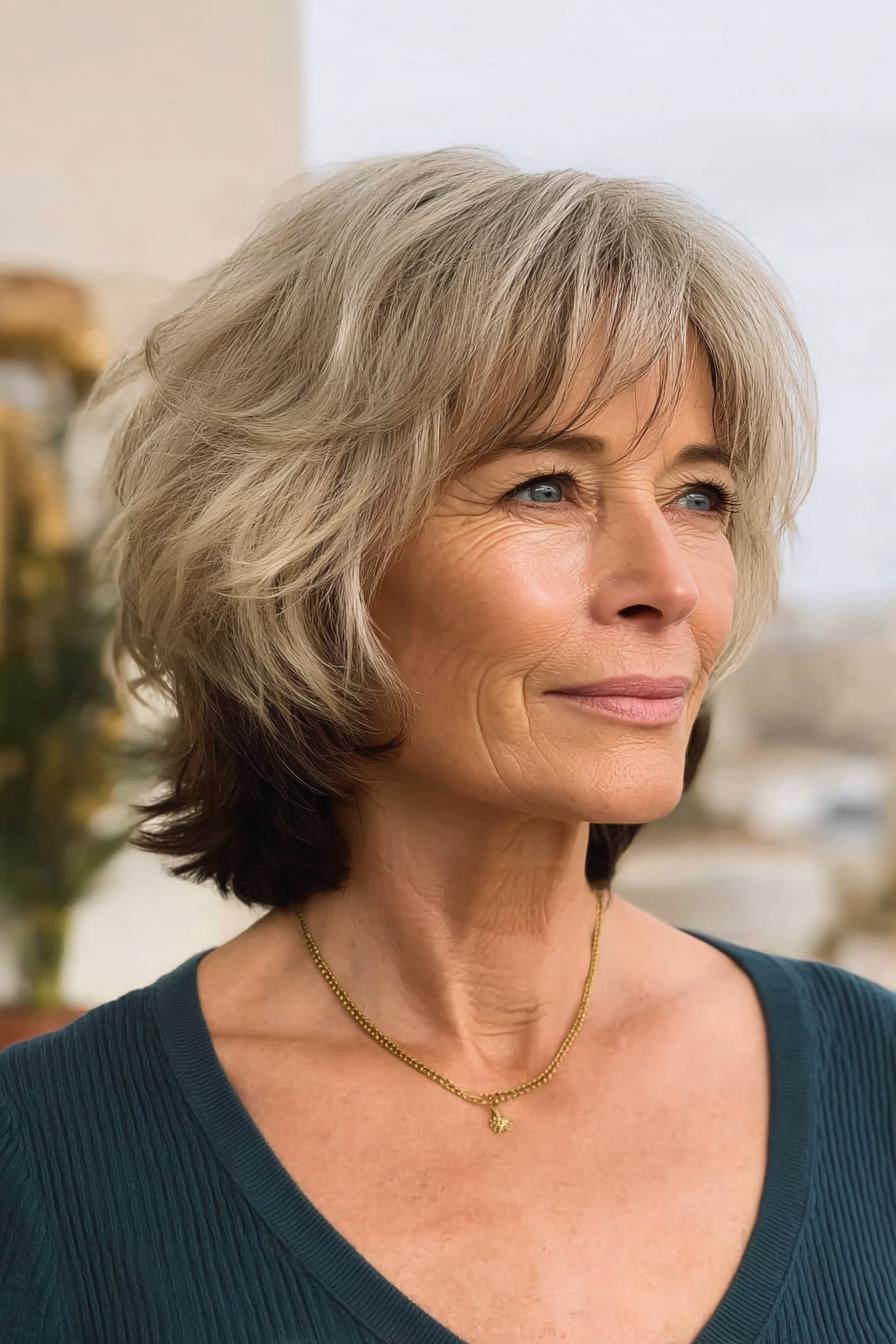 Grey Hair Elegance