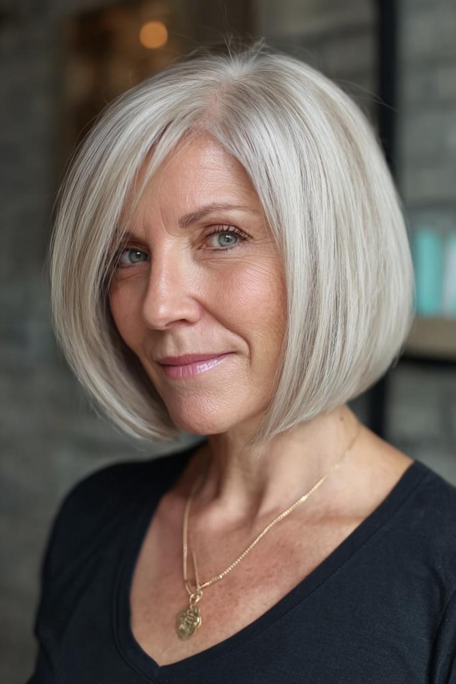 Polished Chin Length Bob