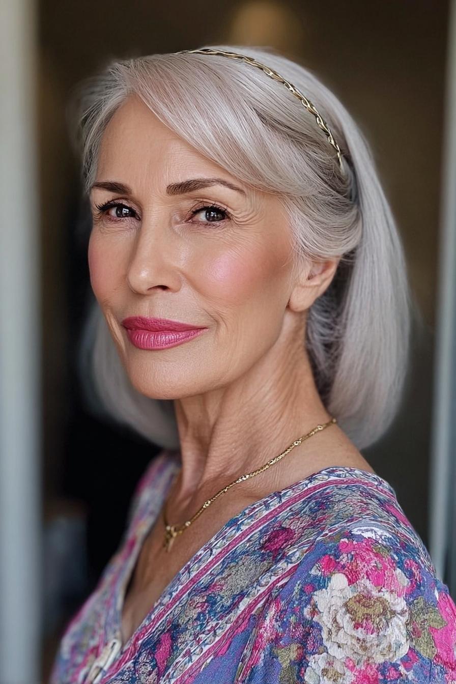 Silver Elegance with Gold