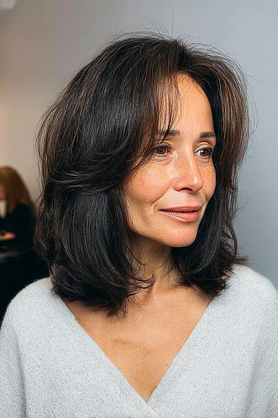 Soft Waves Wispy Bangs