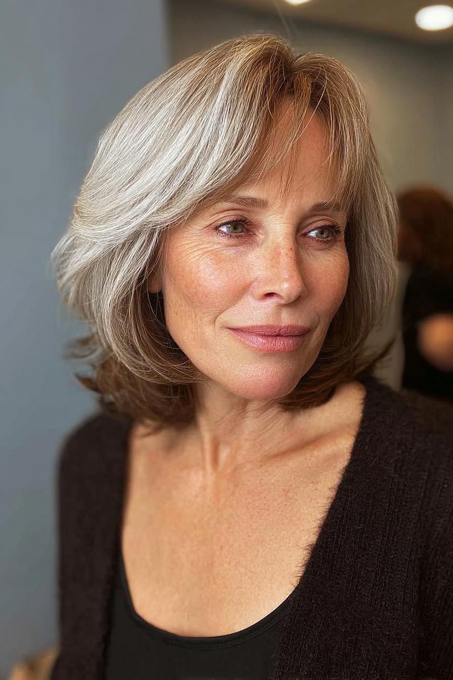 Timeless Graceful Wavy Hairstyle