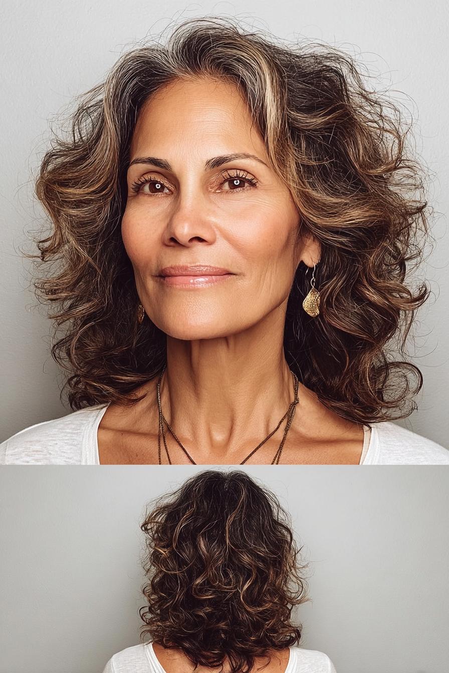 bouncy curl vibes