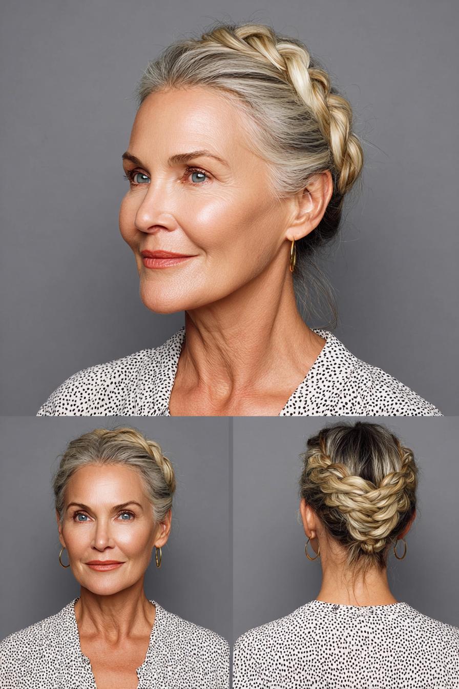 Crown Braid Elegance