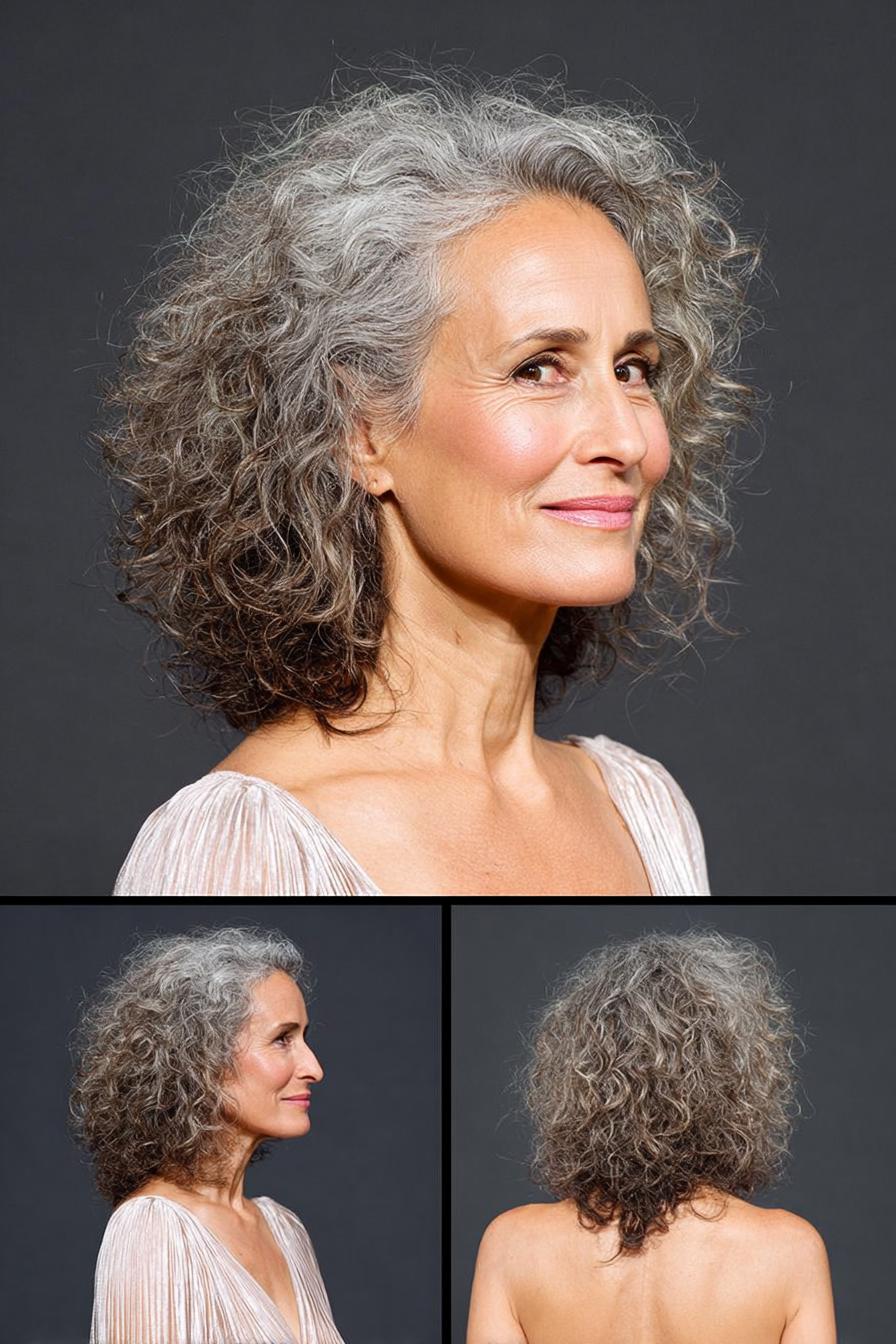 Embracing Graceful Natural Curls