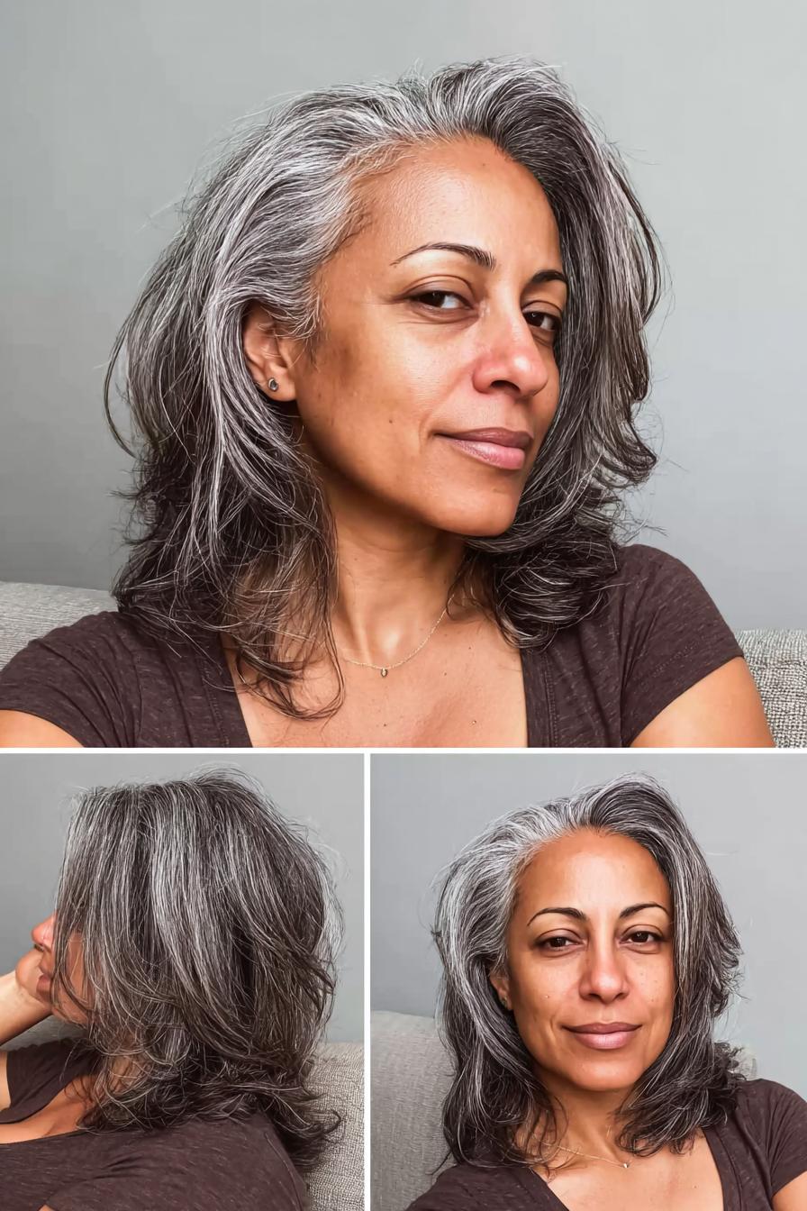 Graceful Layers Embracing Gray
