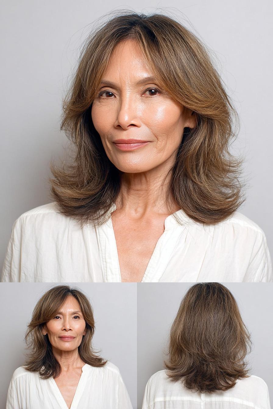 Layered Elegance with Fringe