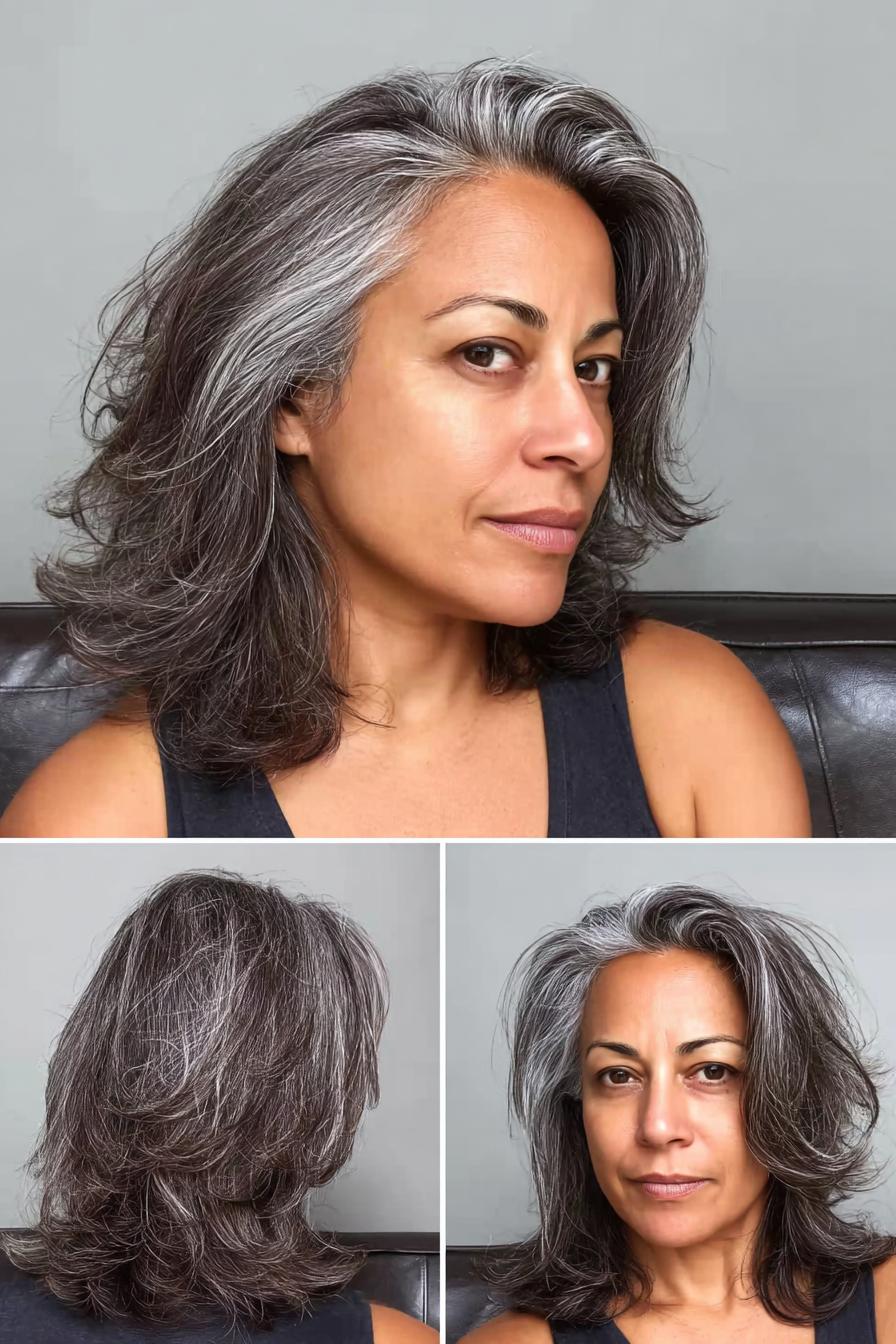 Layered Elegance with Highlights