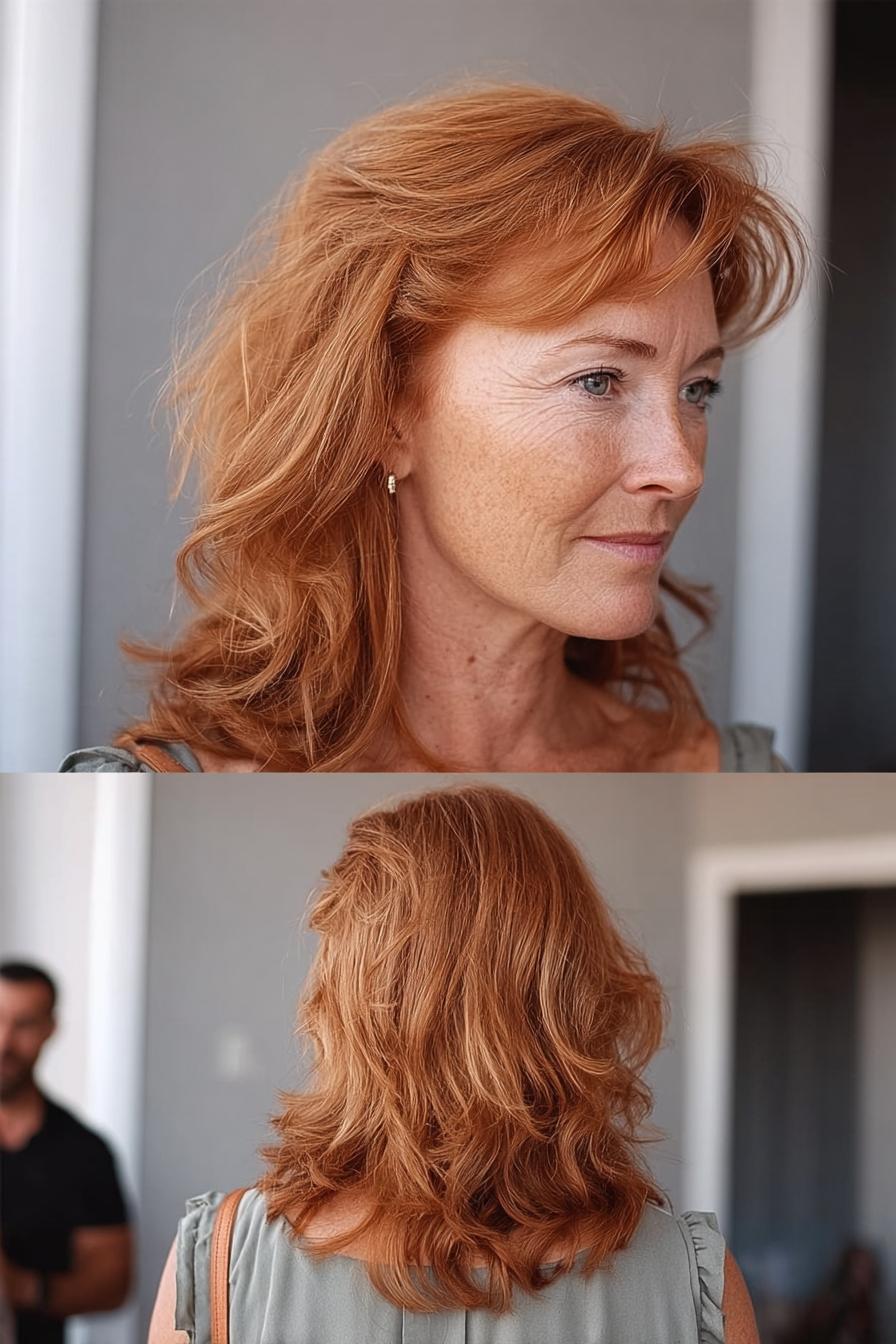 Reddish Brown Layers
