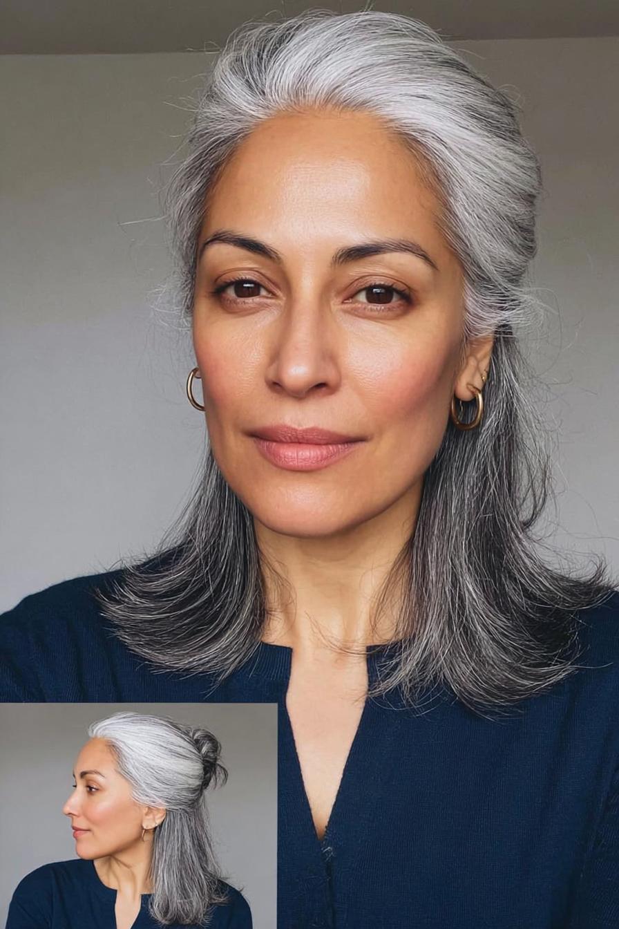 Silver Elegance Swept Back