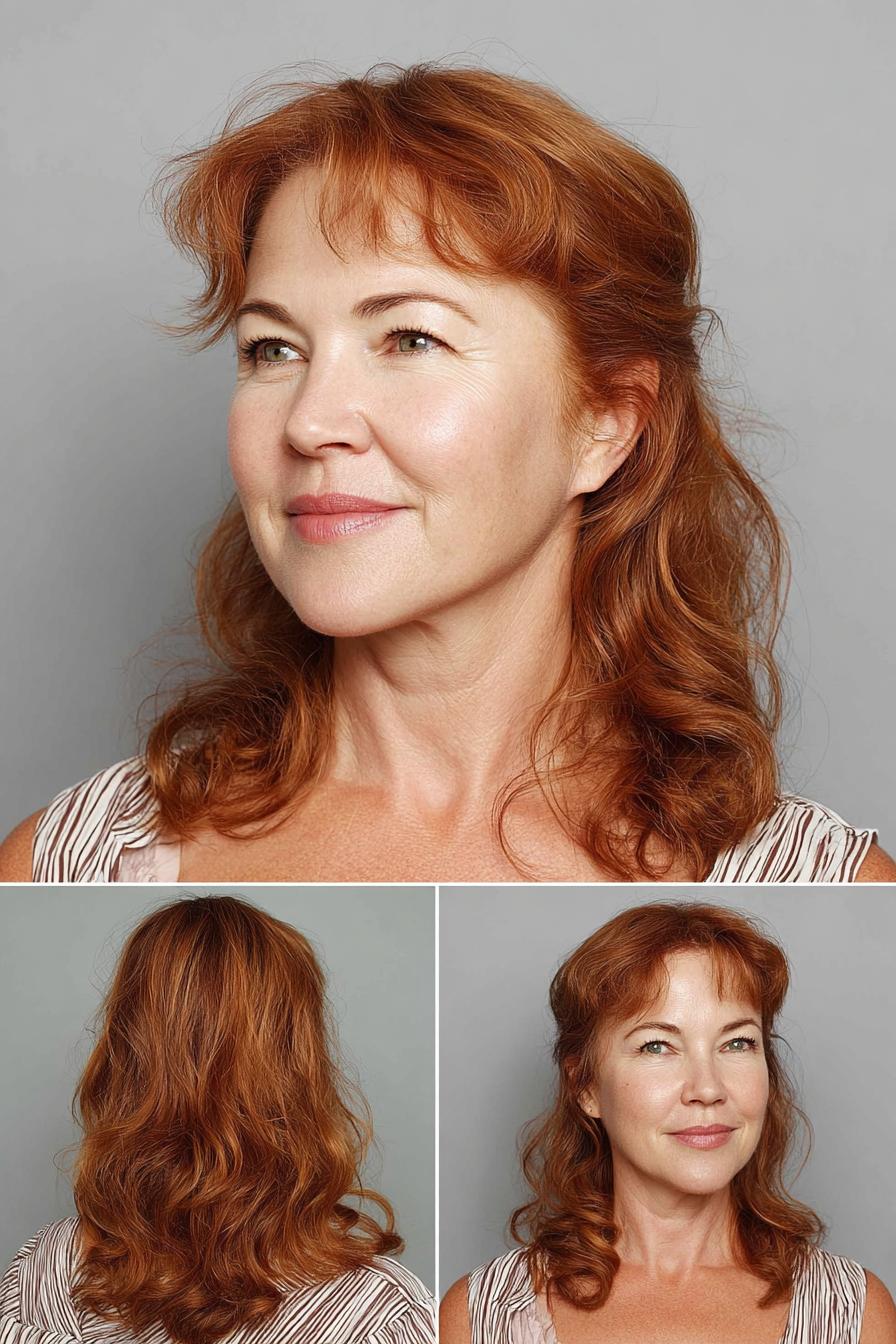 Timeless Red Hair Elegance