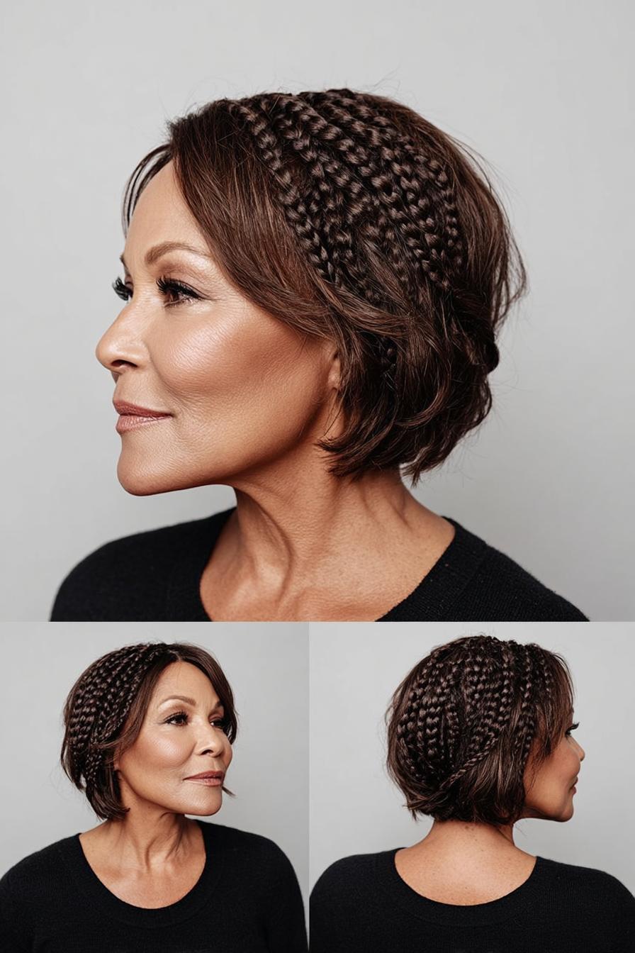 Braided Crown and Waves