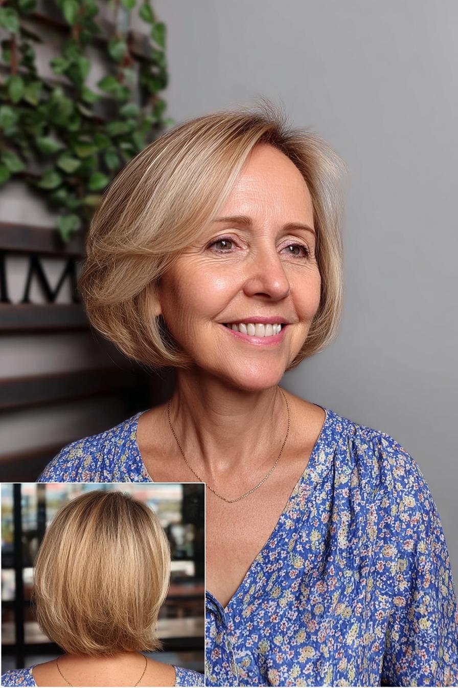 Chic Bob Radiates Elegance
