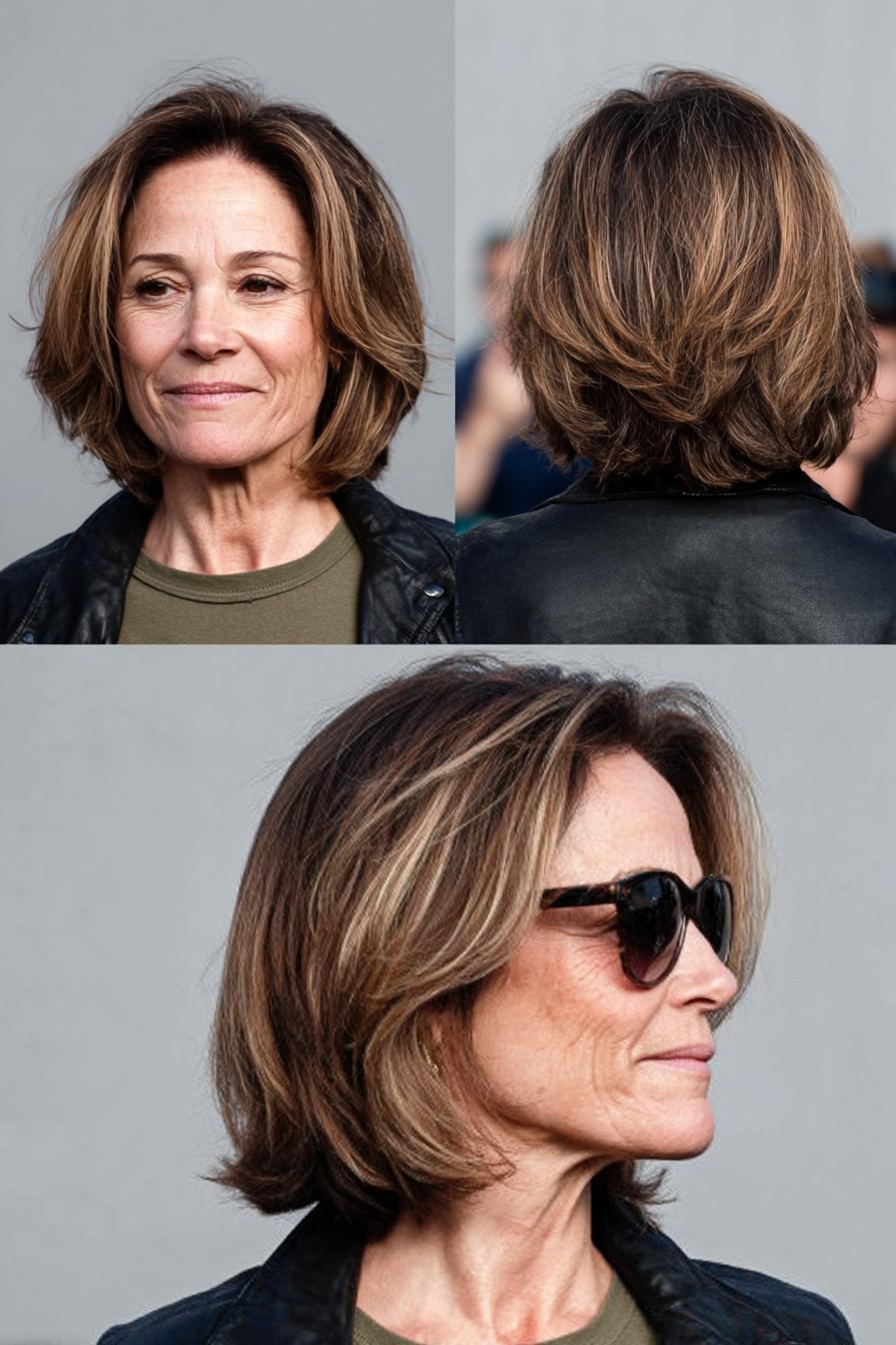 Chic Layered Bob