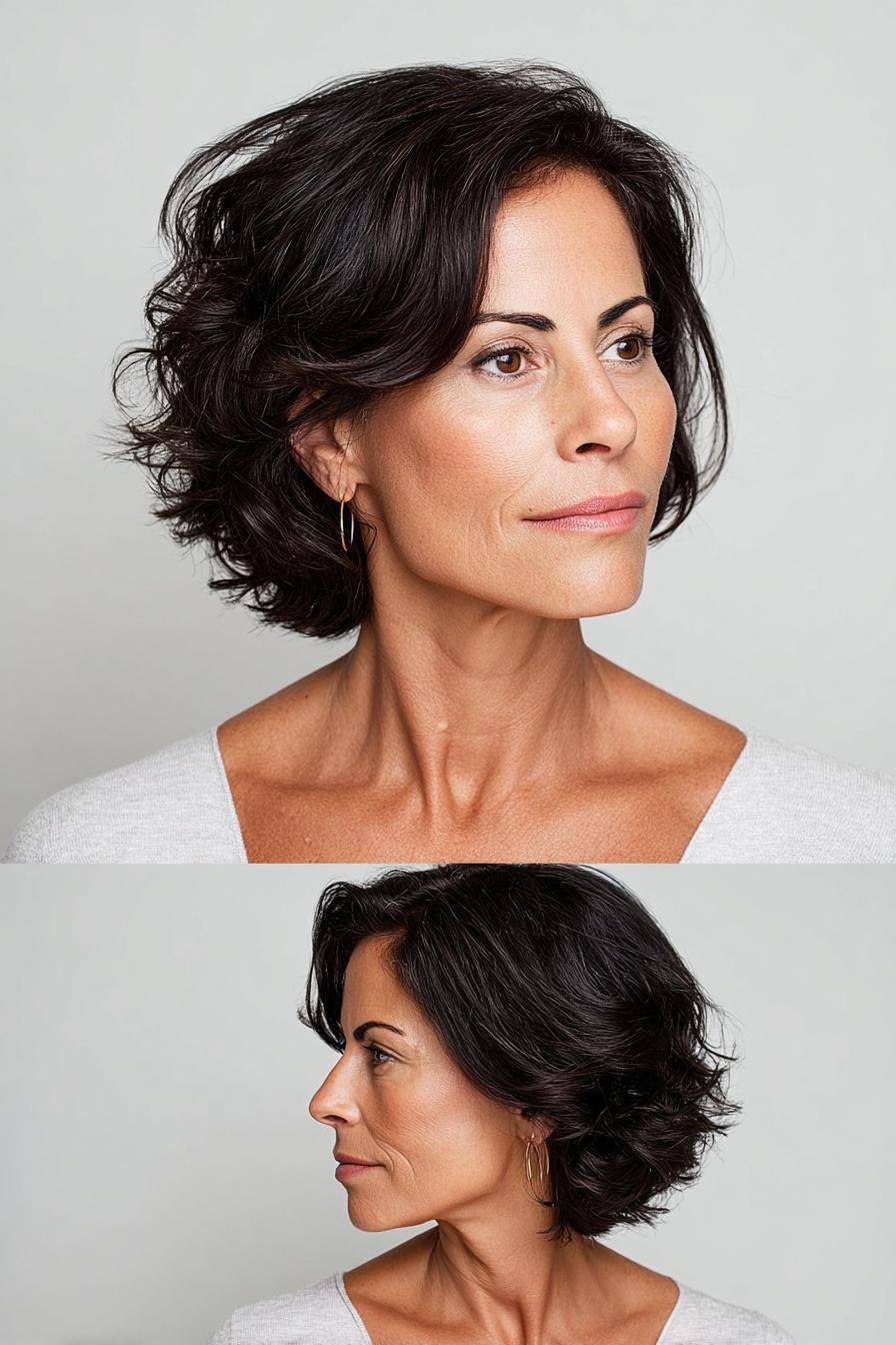 Chic Wavy Bob