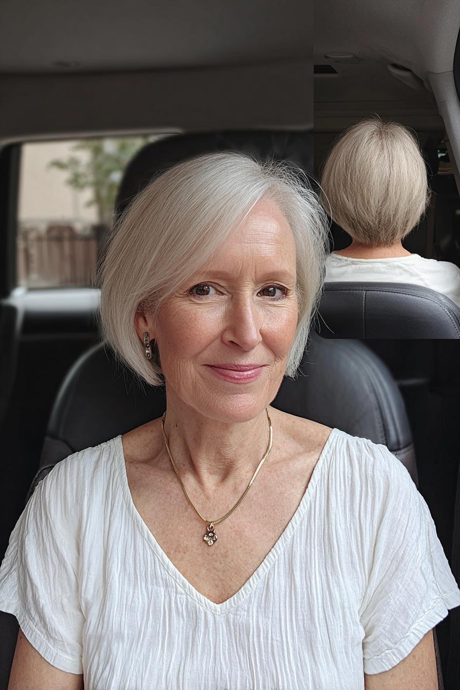 Elegant Chin-Length Bob