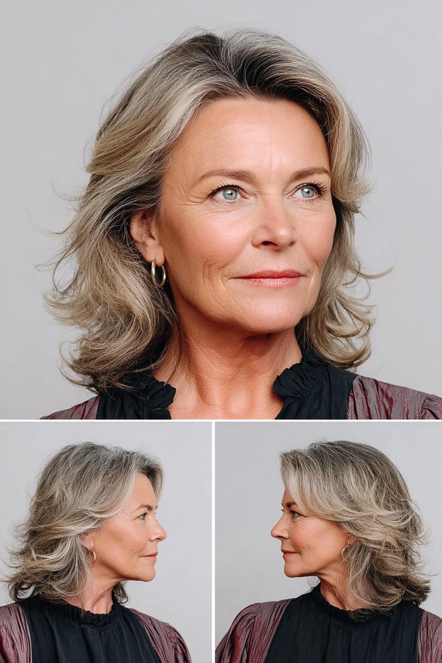 Graceful Layered Gray Waves