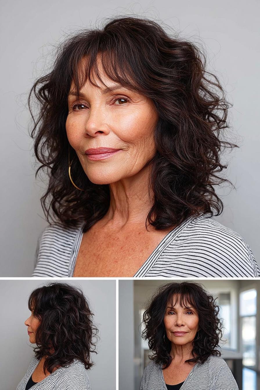 Layered Curls Chic