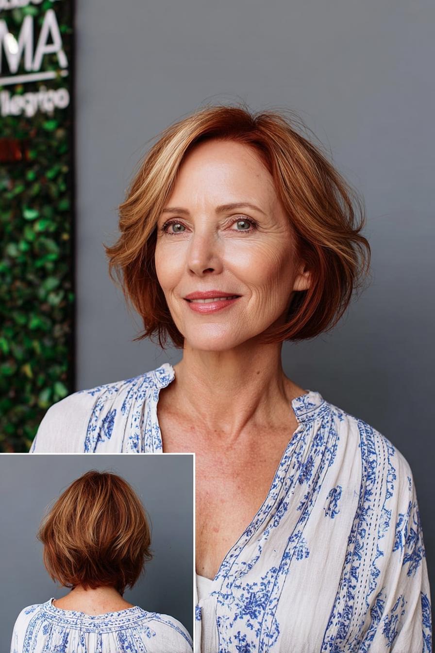 Radiant Layered Bob Glow