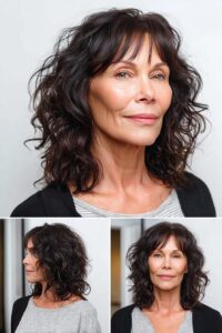 soft layers and curls
