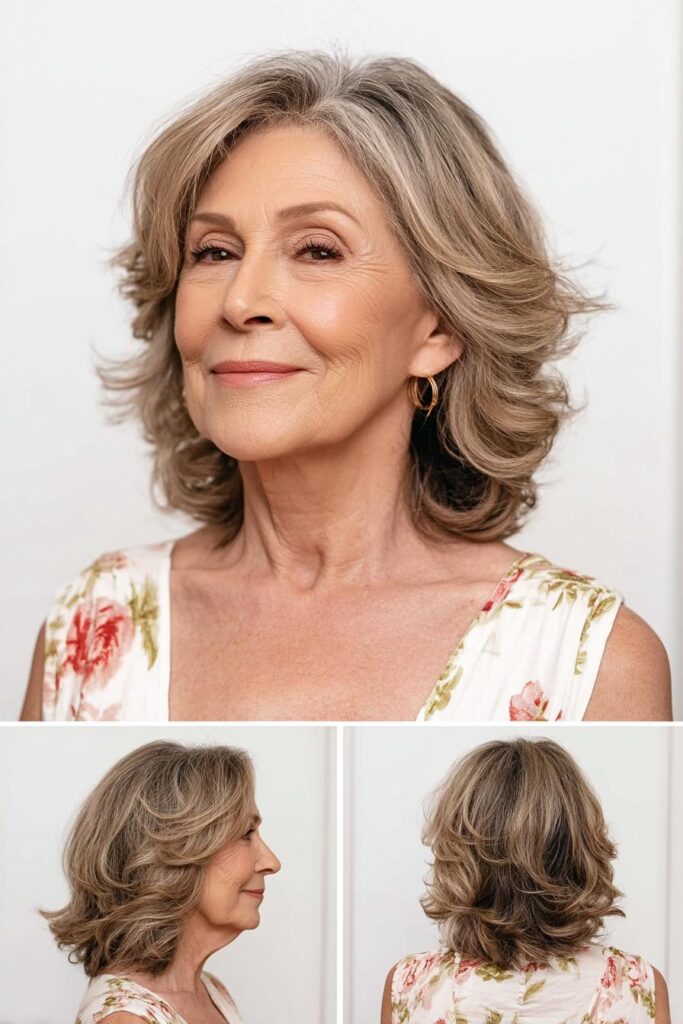soft waves and highlights