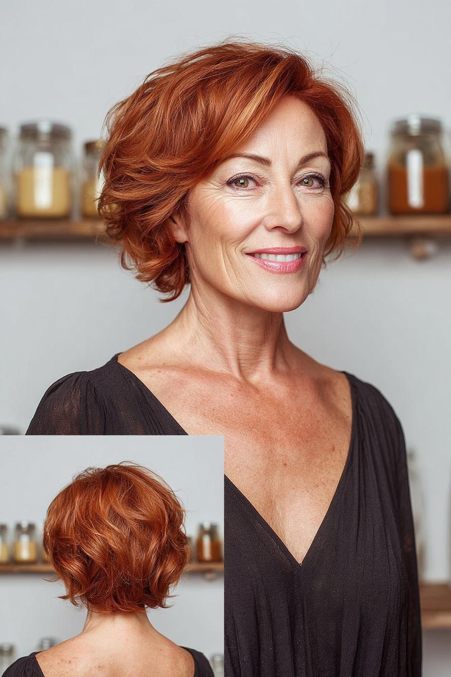 Textured Waves Bob Style