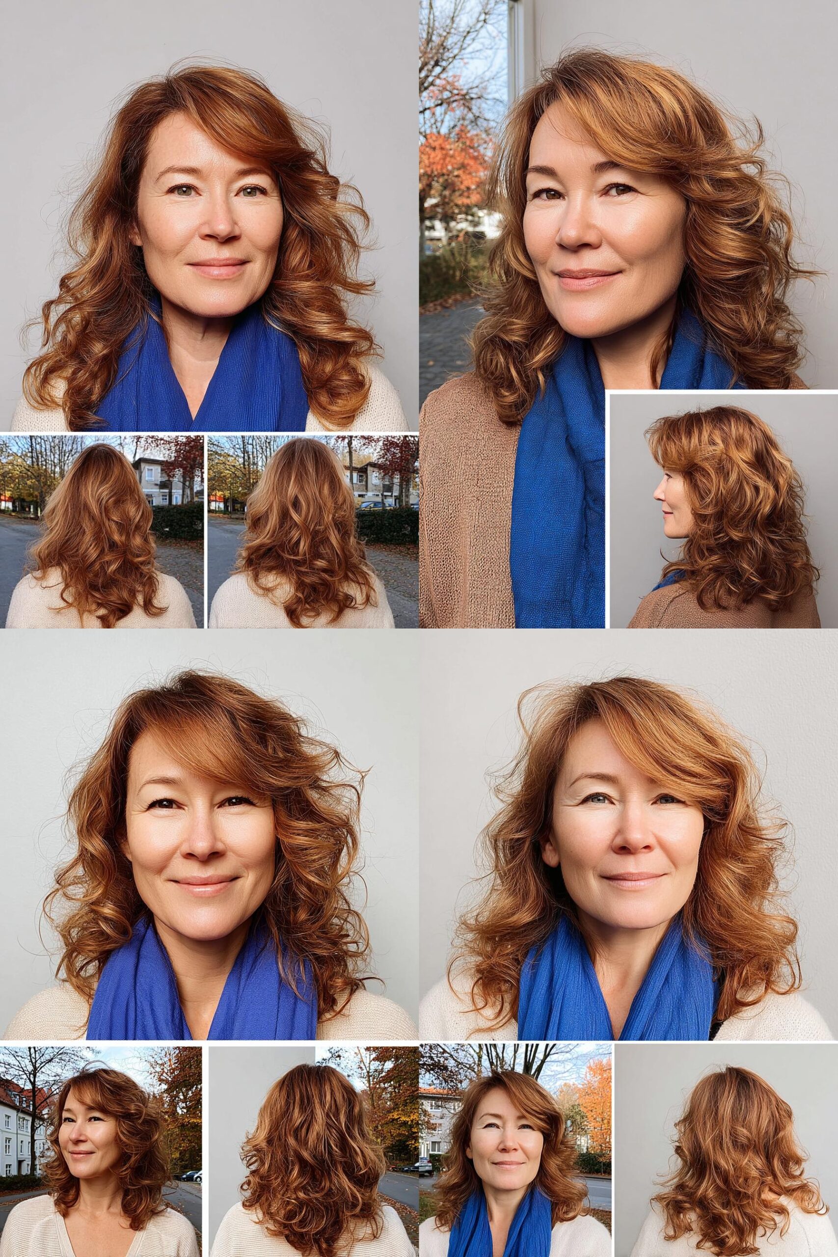 Radiant Flowing Curls