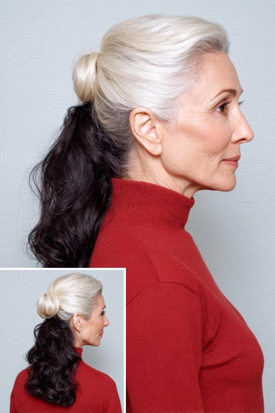 Silver and Ebony Elegance
