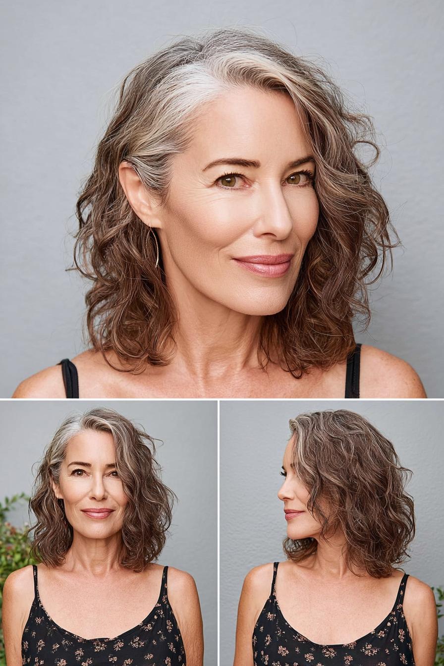Silver Streaks and Curls
