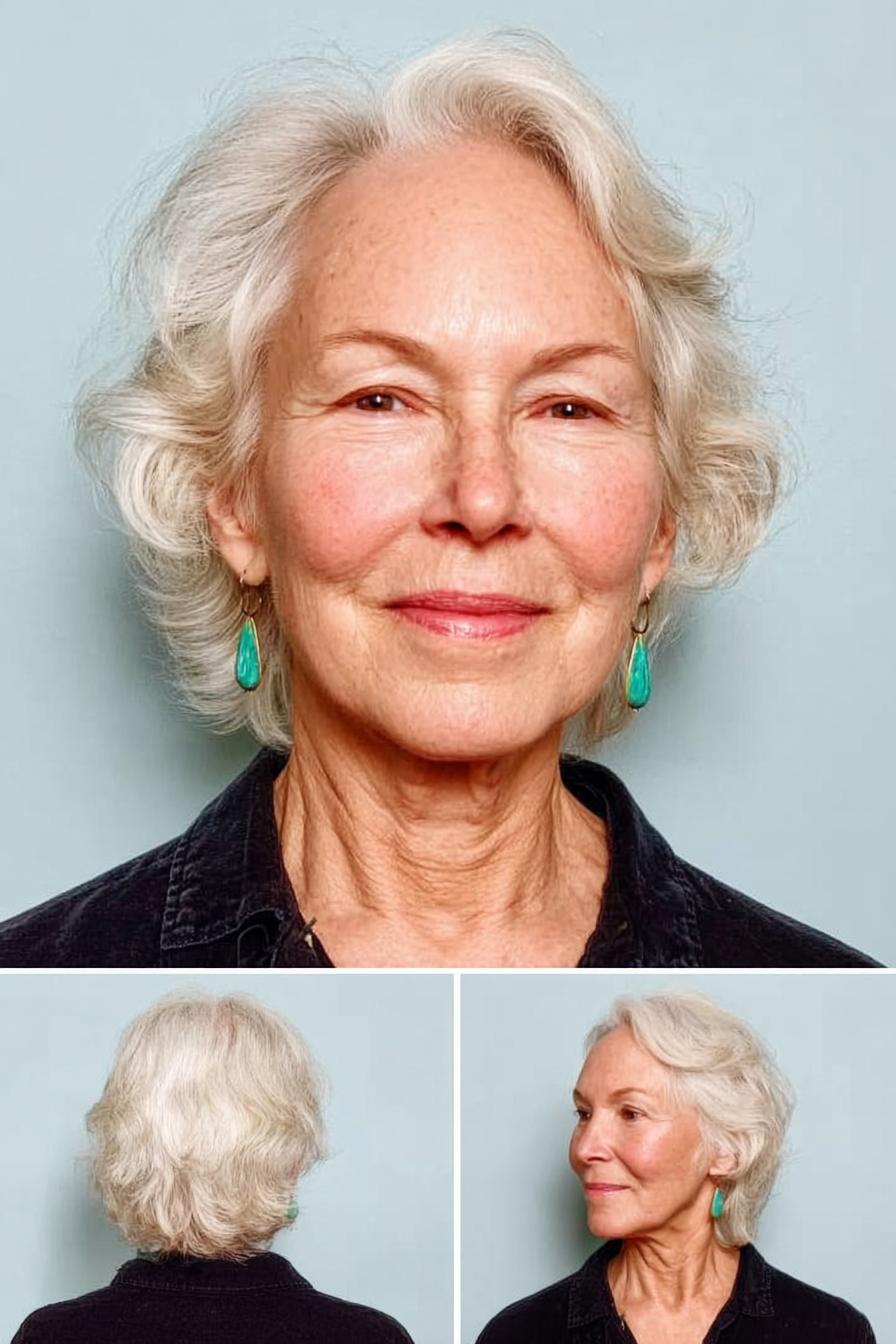 Silver Waves Timeless Beauty