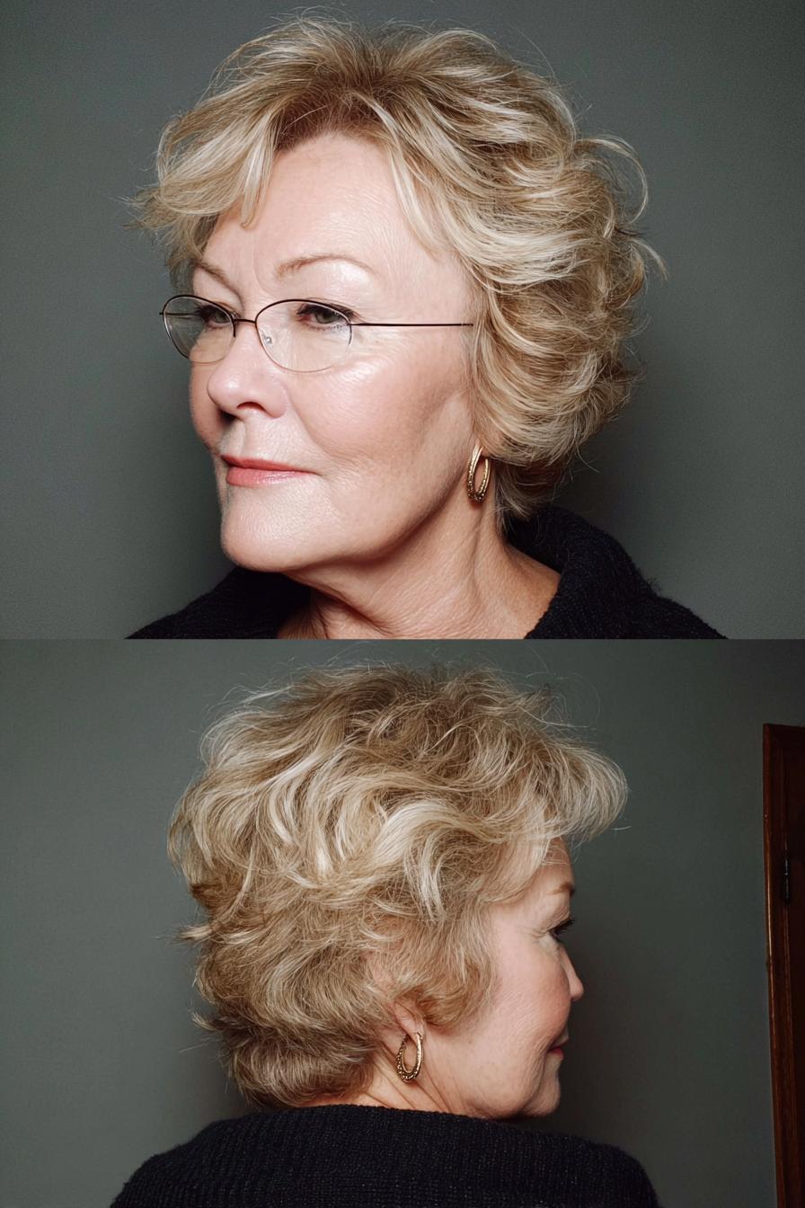 Timeless Layered Curl Style